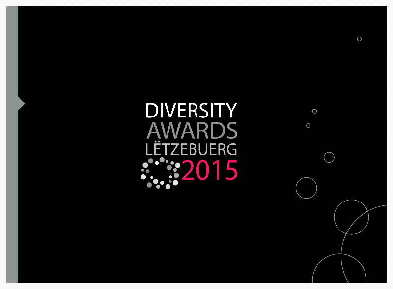 Brochure of the Diversity Awards Lëtzebuerg 2015